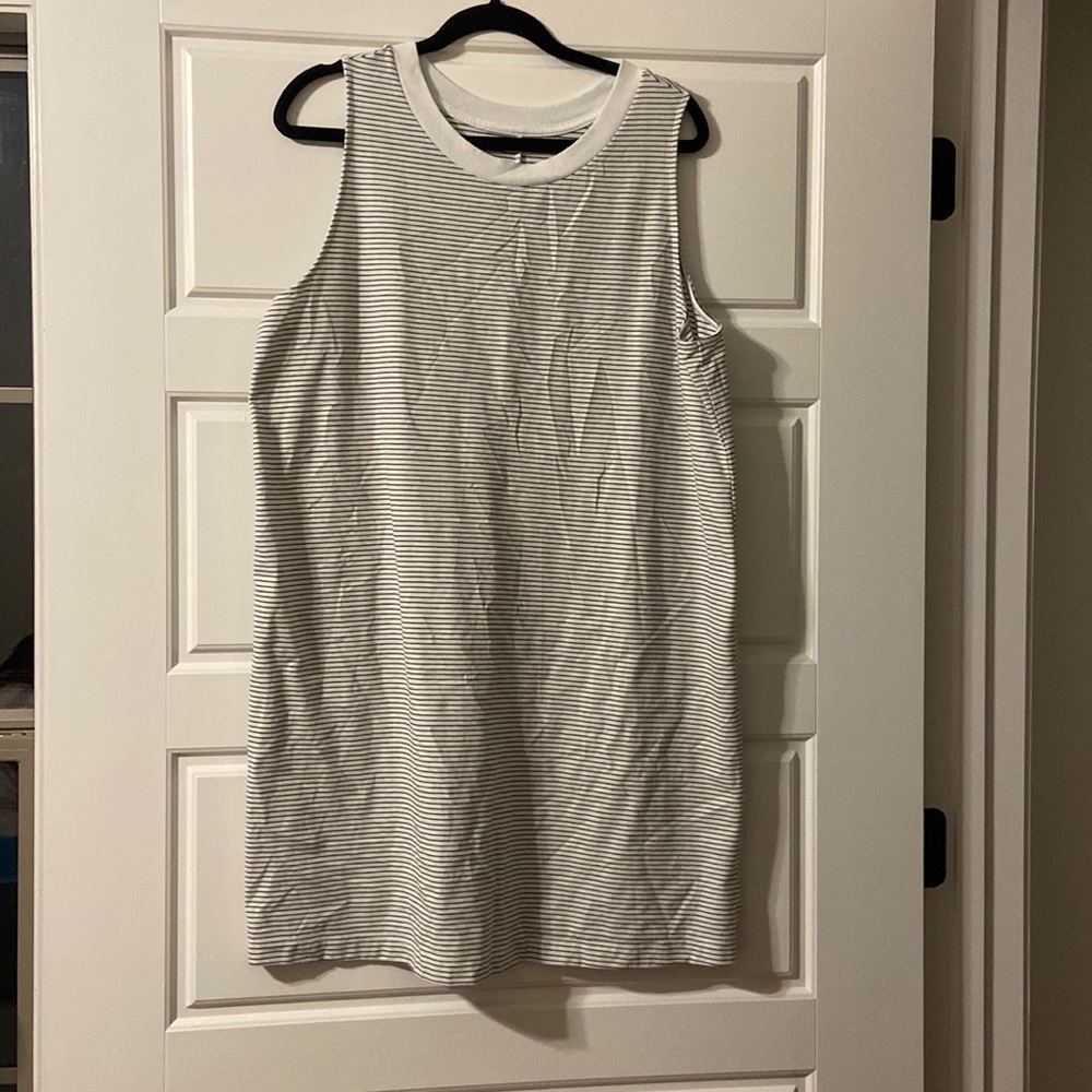 Striped T-shirt dress